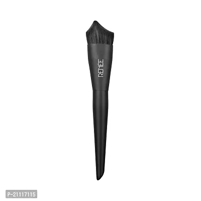 RENEE Professional Makeup Brush with Easy-to-Hold, Ultra Soft Bristles for Precise Application  Perfectly Blended Look, Foundation Brush R4, 1Pc - Black-thumb2