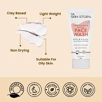 The Skin Story Pore Cleansing Face Wash For Women  Men, Removes Excess Oil and Impurities With French Clay, Rosehip Oil and Witch Hazel, Clay Based Paraben Free, Suitable For Oily Skin 100ml-thumb4