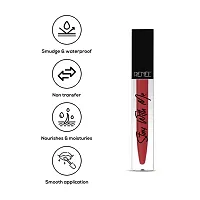 RENEE Stay With Me Matte Lip Color Hunger for Berry 5ml| Long Lasting, Light Weight  Non Transfer Formula| Water  Smudge Proof-thumb1