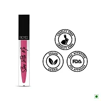 RENEE Stay With Me Matte Lip Color, Long Lasting, Non Transfer, Water  Smudge Proof, Light Weight Liquid Lipstick, Hots for Pink, 5ml-thumb2