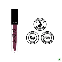 RENEE Stay With Me Matte Lip Color, Long Lasting, Non Transfer, Water  Smudge Proof, Light Weight Liquid Lipstick, Passion for Grape, 5ml-thumb2