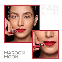 RENEE Matte Fab Bullet L 01 Maroon Moon 1.5 gm| You Can Also Refill Your Fab5 Lipstick With This Bullet of Your Choice-thumb3