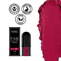 RENEE Fab 5 Refill Bullet Matte Lipstick, L 13 Bloody Berry 1.5gm-thumb2