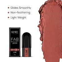 RENEE Fab 5 Refill Bullet Matte Lipstick, L 24 Caramel Crumb 1.5gm-thumb1