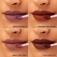 RENEE Stay With Me Mini Matte Lip Color Nutty Nudes 2ml Each| Long Lasting, Light Weight  Non Transfer Formula| Water  Smudge Proof-thumb4