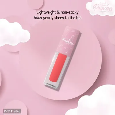 RENEE Princess Twinkle Lip Gloss Poppy Pink 1.8ml for Pre-teen Girls | Enriched With Jojoba Oil  Shea Butter | Lightweight, Glossy, Non Sticky Formula-thumb3