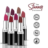 RENEE Stunner Matte Lipstick - Free Spirit 4gm - Intense Color Pay Off, Full Coverage Long Lasting Weightless Velvety Formula With One Swipe Application - Enriched With Vitamin E  Hyaluronic Acid-thumb3