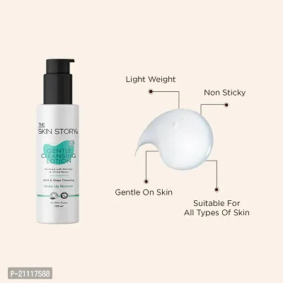 The Skin Story Gentle Cleanser | Intense Moisturization | Moringa  Shea Butter | All Skin Types | 100ml-thumb4