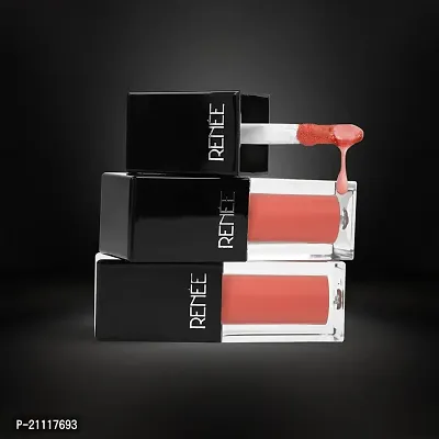 RENEE Check Matte Liquid Lip Color House Of Coral 2.5ml| Long Lasting, Transfer Proof  Water Resistant| Rich Color Payoff| Non Drying Formula-thumb5