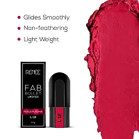 RENEE Fab 5 Refill Bullet Matte Lipstick, L 12 Fickle Fuschia 1.5gm-thumb1