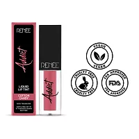 RENEE Addict Liquid Lip Tint, Water  Smudge-proof, Non-transfer Long Lasting Matte Finish, Enriched With Vitamin E, Vegan, Cotton Candy 2ml-thumb2