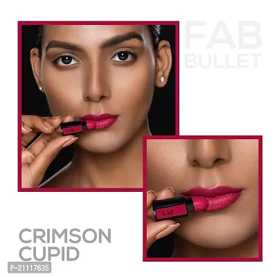 RENEE Fab 5 Refill Bullet Matte Lipstick, L 18 Crimson Cupid 1.5gm-thumb4