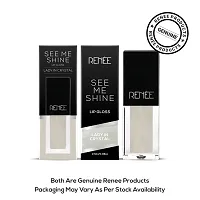RENEE See Me Shine Lip Gloss - Lady in Crystal 2.5ml - Glossy, Non Sticky  Non Drying Formula, Long Lasting Moisturizing Effect, Compact and Easy to Carry-thumb4