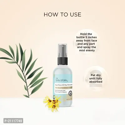 The Skin Story Liquid Moisturizer for Oily Skin | Water Based Moisturizer | Fast Absorbing  Light Weight Moisturiser for face | Fucogel  Vitamin E | 50ml-thumb4