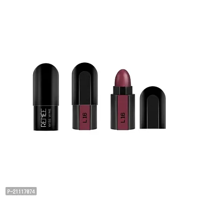 RENEE Fab 5 Refill Bullet Matte Lipstick, L 16 Wise Wine 1.5gm-thumb0