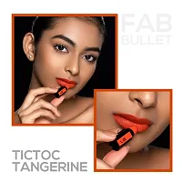 RENEE Fab 5 Refill Bullet Matte Lipstick, L 21 Tictoc Tangerine 1.5gm-thumb3