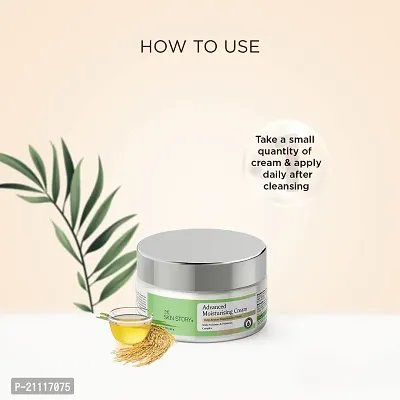 The Skin Story Advanced Repair Moisturizing Cream | Light Weight | Hydration  Nourishment | Non Oily | All Skin Types | Wheat Germ Oil  Vitamin E | 50g-thumb4