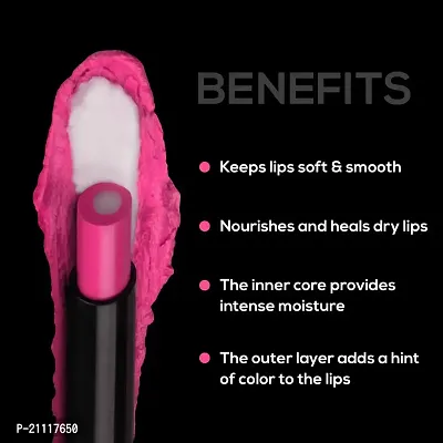 RENEE Lip Fix 3 in 1 Tinted Lip Balm 1.6gm| Lightens  Nourishes| Dual Core Care| Enriched with Vitamin E, Shea Butter  Jojoba Oil | 01 Mimosa-thumb3