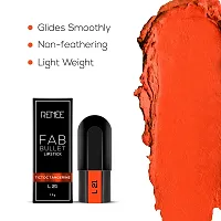 RENEE Fab 5 Refill Bullet Matte Lipstick, L 21 Tictoc Tangerine 1.5gm-thumb1