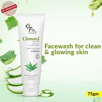 Fixderma Cleovera, Aloe Vera Face Wash with Vitamin E | Aloe Vera Gel for Face | Face Wash  Face Cleanser | Face Wash for Dry Skin (All Type Skin) | Face Wash for Women  Men - 75g-thumb1