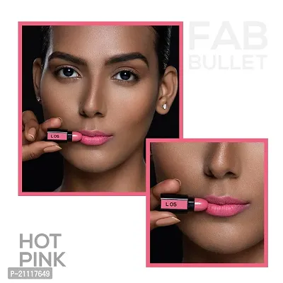 RENEE Fab 5 Refill Bullet Matte Lipstick, L 05 Hot Pink 1.5gm-thumb4