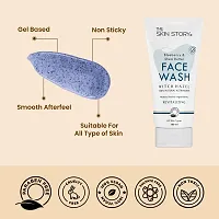 The Skin Story Blueberry Face Wash For Women  Men Deep Cleansing and Moisturizing, Minimizes Pores With Blueberry, Shea Butter, and Witch Hazel Gel Based Paraben Free For All Skin Types 100ml-thumb3