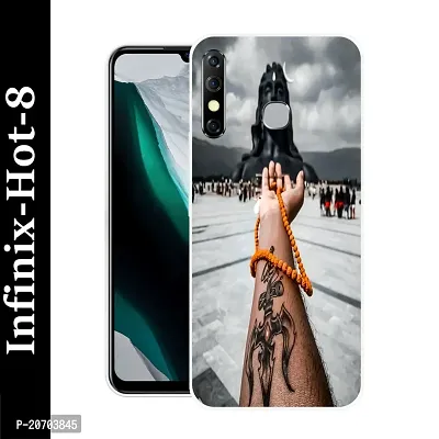 Infinix hot 8 Mobile Back Cover-thumb0