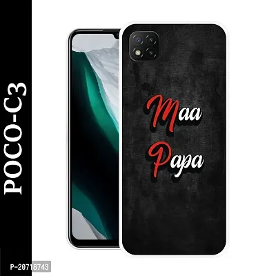 Poco C3 Mobile Back Cover