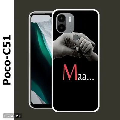 Poco C51 Mobile Back Cover