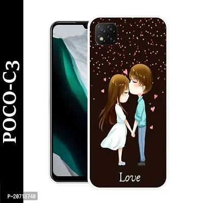 Poco C3 Mobile Back Cover