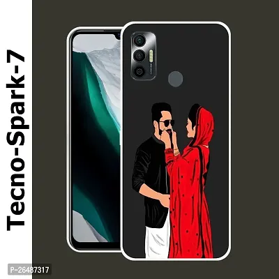 Tecno Spark 7 Mobile Back Cover