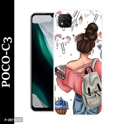 Poco C3 Mobile Back Cover