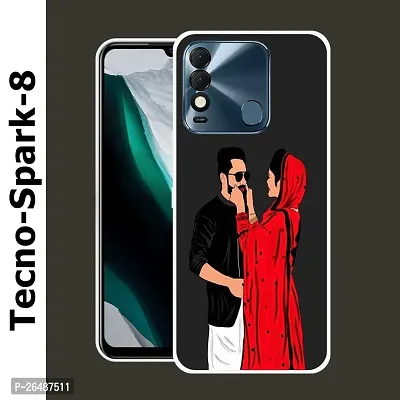 Tecno Spark 8 Mobile Back Cover-thumb0