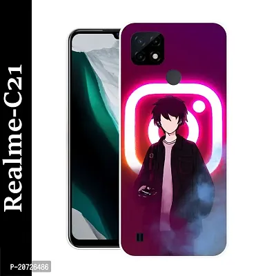 Realme C21 Mobile Back Cover-thumb0