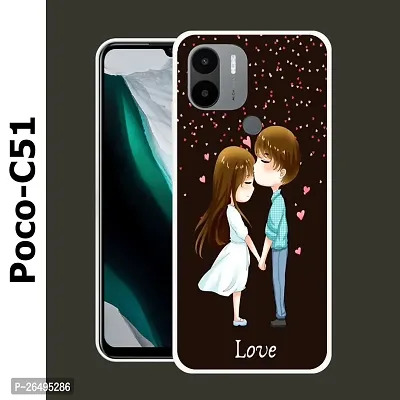 Poco C51 Mobile Back Cover