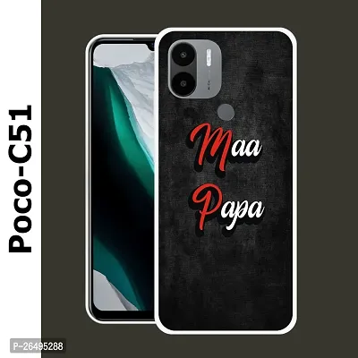 Poco C51 Mobile Back Cover