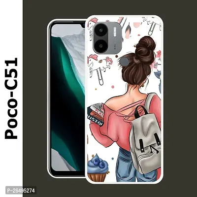 Poco C51 Mobile Back Cover