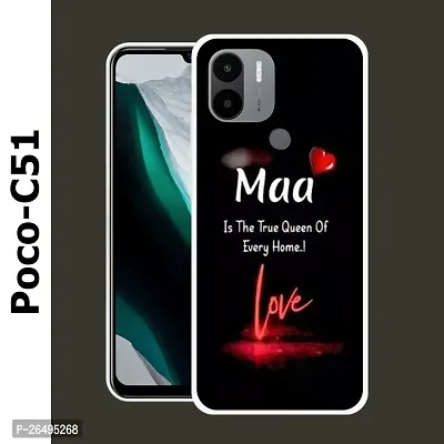 Poco C51 Mobile Back Cover