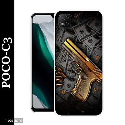 Poco C3 Mobile Back Cover