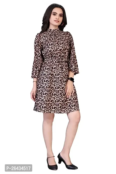 Stylish Heavy Crepe Printed Dresses For Women