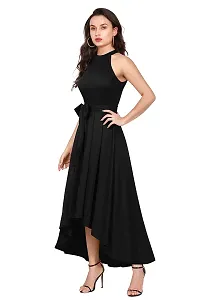 Stylish Lycra Solid Dresses For Women-thumb3