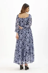 Stylish Chiffon Printed Dresses For Women-thumb4
