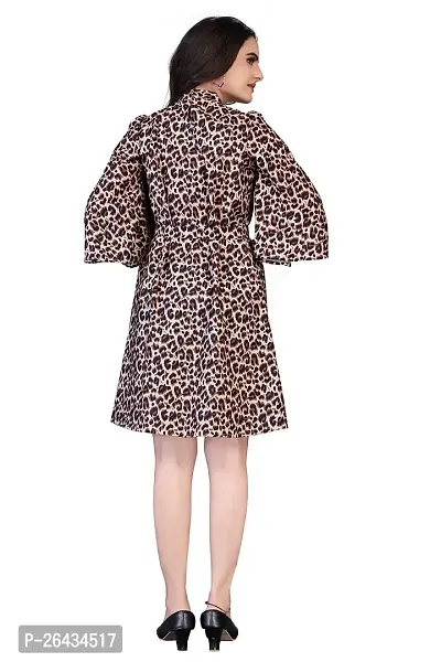 Stylish Heavy Crepe Printed Dresses For Women-thumb4