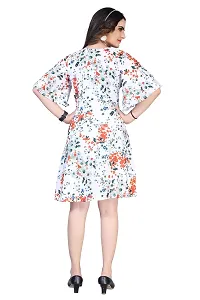 Stylish Crepe Printed Dresses For Women-thumb1