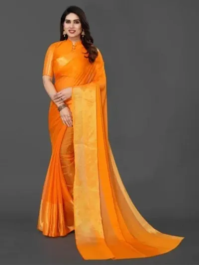 Classic Georgette Saree with Blouse piece