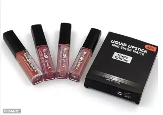 Best Quality Women Lipsticks (Pack Of 4)-thumb0
