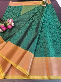 Banrasi New Color Combination Kora Muslin Tanchoai Soft Silk Saree-thumb2