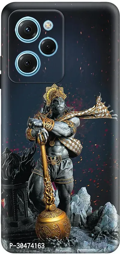 Fancy Printed Embossed Back Cover For Poco X5 Pro 5G-thumb2