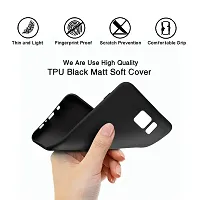 Classic Black Rubber Back Cover For Oppo A15 Oppo A15S-thumb3