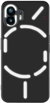 Classic Black Rubber Back Cover For Nothing Phone (2)-thumb1